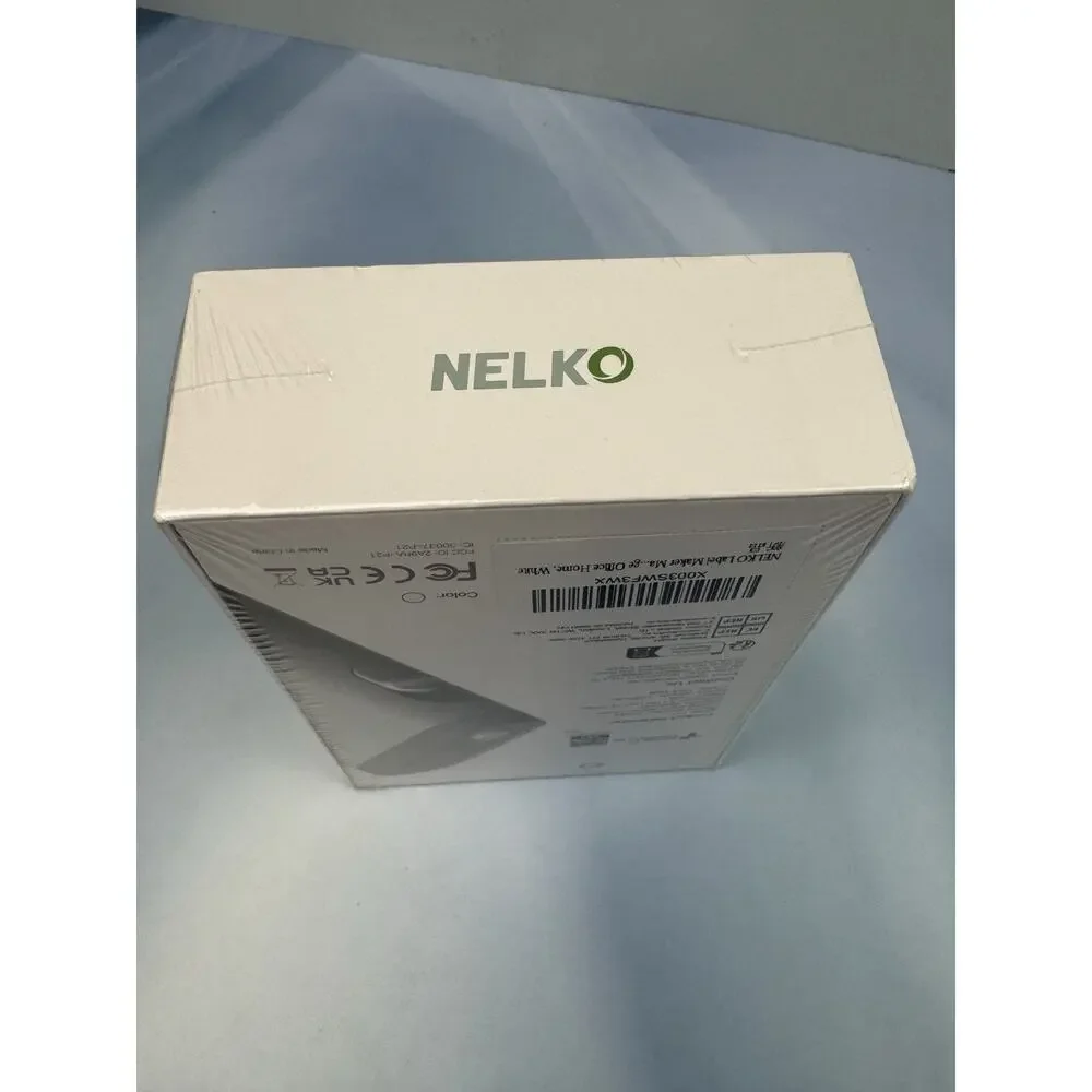 Nelko Label Maker Machine Tape P21 Bluetooth Printer‎ Wireless Templates White